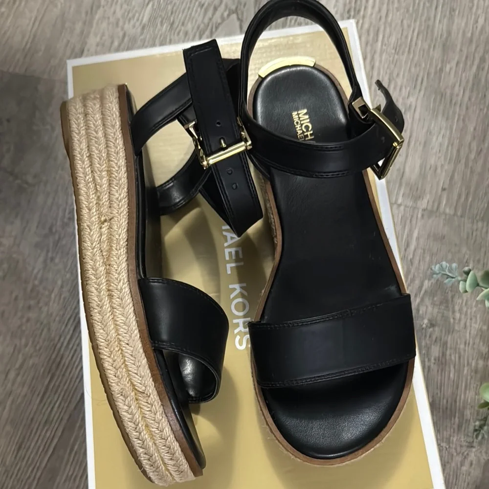 Michael Kors Black Women's Sandals - Picture 2 of 3